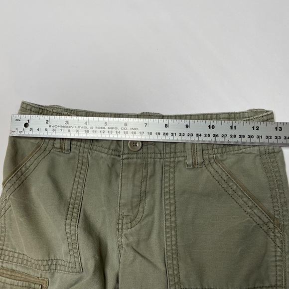 Gap Kids Girls Olive Green Pant 10 - Picture 7 of 8